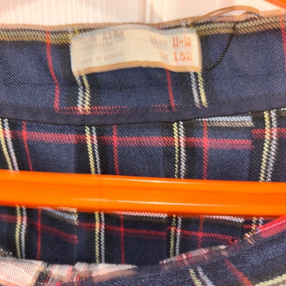 Zara Girls Pleated Plaid Skirt Size 11/12 - Picture 5 of 5